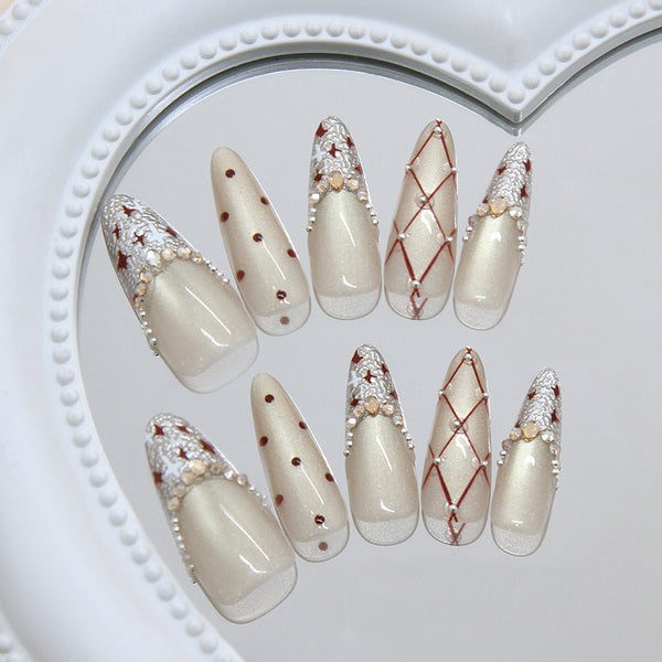 30 Pcs Press On Nails Z1329