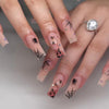 12 Sizes-24 Pcs Press On Nails Z938