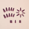 12 Sizes-24 Pcs Press On Nails W1521