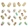12 Sizes-24 Pcs Press On Nails Y635