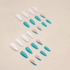 12 Sizes-24 Pcs Press On Nails W639