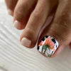 12 Sizes-24 Pcs Press On Nails F110