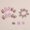 12 Sizes-24 Pcs Press On Nails W1168