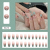 12 Sizes-24 Pcs Press On Nails R678