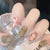12 Sizes-24 Pcs Press On Nails R524