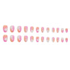 12 Sizes-24 Pcs Press On Nails W1394