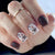 12 Sizes-24 Pcs Press On Nails C490