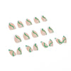 12 Sizes-24 Pcs Press On Nails W043