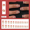 12 Sizes-24 Pcs Press On Nails Z1157