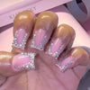 12 Sizes-24 Pcs Press On Nails Z1038