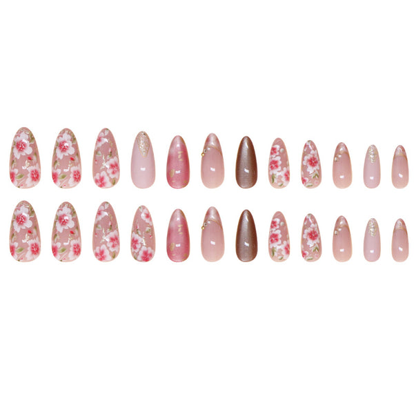 12 Sizes-24 Pcs Press On Nails Z884