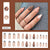 12 Sizes-24 Pcs Press On Nails W2022