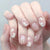 12 Sizes-24 Pcs Press On Nails R512