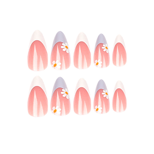 12 Sizes-24 Pcs Press On Nails JP1485