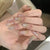 12 Sizes-24 Pcs Press On Nails MY078