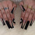 12 Sizes-24 Pcs Press On Nails Z508