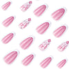 12 Sizes-24 Pcs Press On Nails JP3832
