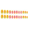 12 Sizes-24 Pcs Press On Nails W1707