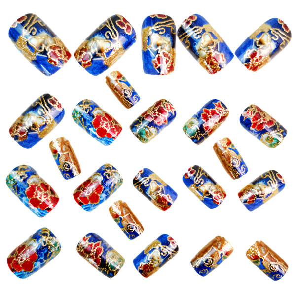 12 Sizes-24 Pcs Press On Nails Y1728