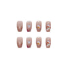 12 Sizes-24 Pcs Press On Nails Z417