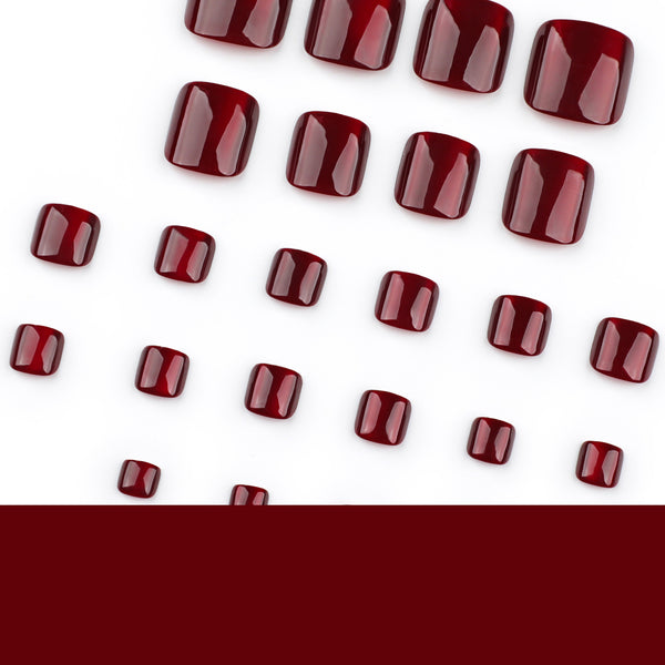 12 Sizes-24 Pcs Press On Nails JP3701