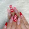 12 Sizes-24 Pcs Press On Nails JP1342