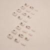 12 Sizes-24 Pcs Press On Nails W1439