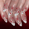 12 Sizes-24 Pcs Press On Nails C1499