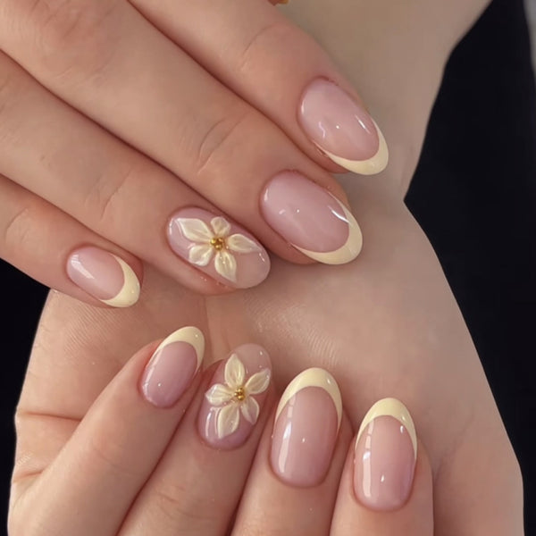 12 Sizes-24 Pcs Press On Nails JP4197