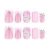 12 Sizes-24 Pcs Press On Nails JP3675