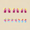 12 Sizes-24 Pcs Press On Nails Y437