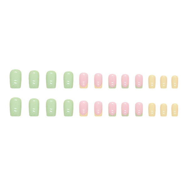12 Sizes-24 Pcs Press On Nails W865