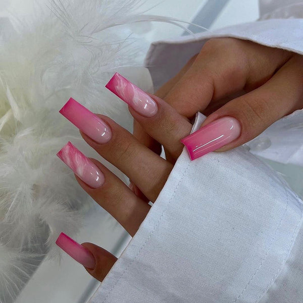 12 Sizes-24 Pcs Press On Nails JP2743