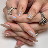 12 Sizes-24 Pcs Press On Nails JP2834