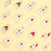 12 Sizes-24 Pcs Press On Nails JP3281