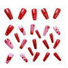 12 Sizes-24 Pcs Press On Nails Y511