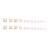 12 Sizes-24 Pcs Press On Nails F054