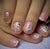 12 Sizes-24 Pcs Press On Nails CW336