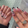 12 Sizes-24 Pcs Press On Nails JP2817