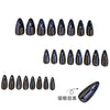 12 Sizes-24 Pcs Press On Nails JP4144