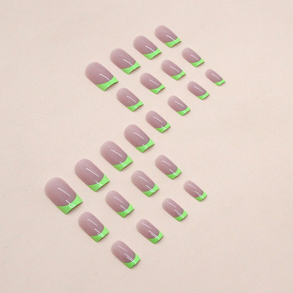 12 Sizes-24 Pcs Press On Nails W1132