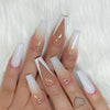 12 Sizes-24 Pcs Press On Nails Z143