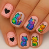 12 Sizes-24 Pcs Press On Nails y1866