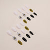 12 Sizes-24 Pcs Press On Nails W1022