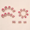 12 Sizes-24 Pcs Press On Nails W984