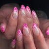 12 Sizes-24 Pcs Press On Nails C1472
