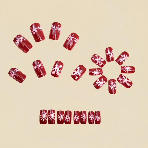 12 Sizes-24 Pcs Press On Nails Y1591