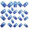12 Sizes-24 Pcs Press On Nails Y1763