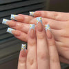 12 Sizes-24 Pcs Press On Nails JP3112