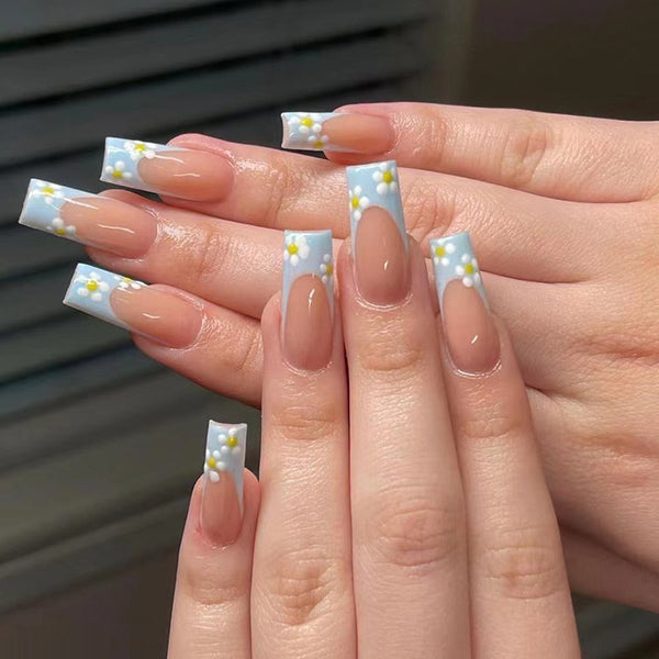 12 Sizes-24 Pcs Press On Nails JP3112